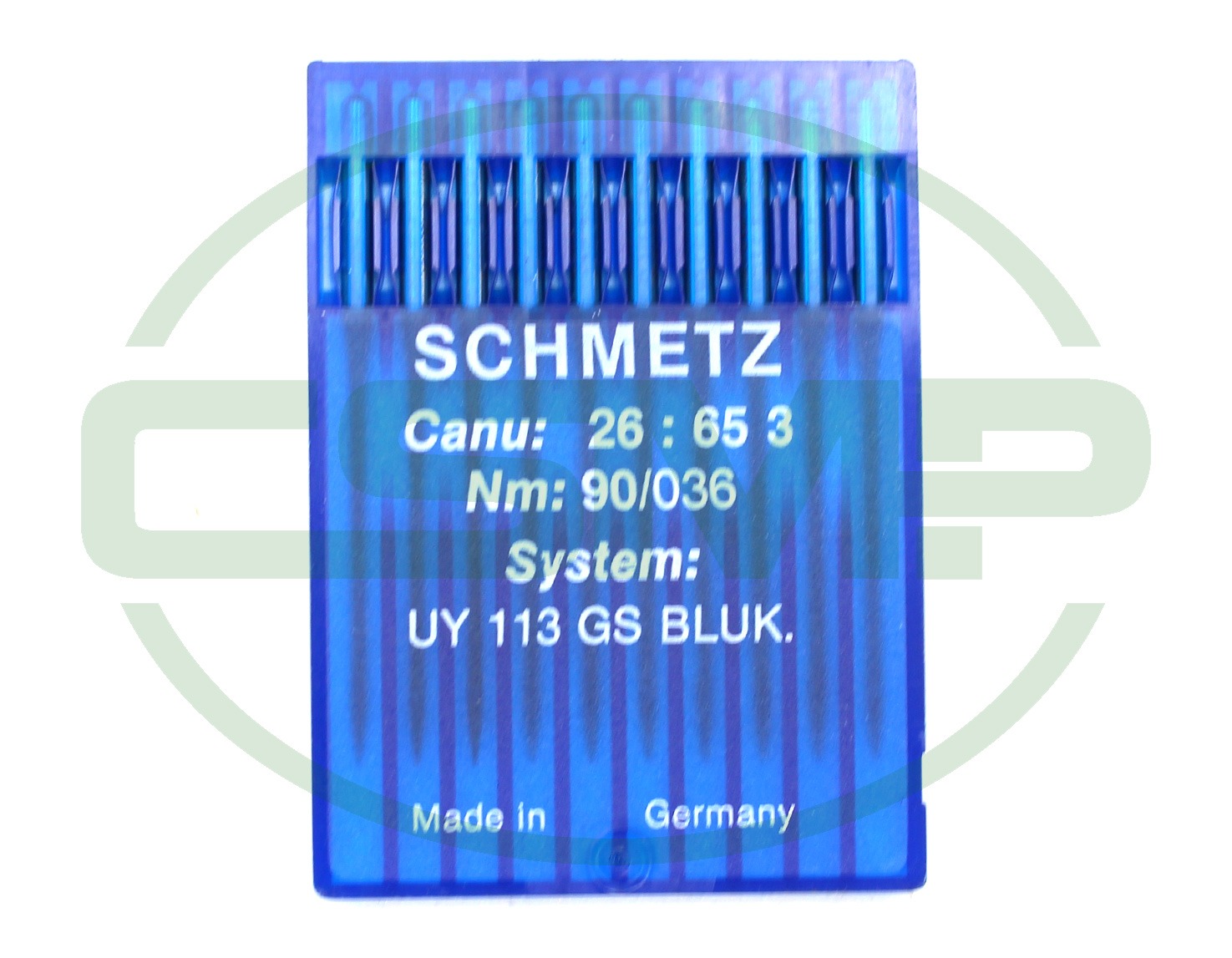 UY113GS BLUKOLD SIZE 90 PACK OF 10 NEEDLES SCHMETZ DISCONTINUED