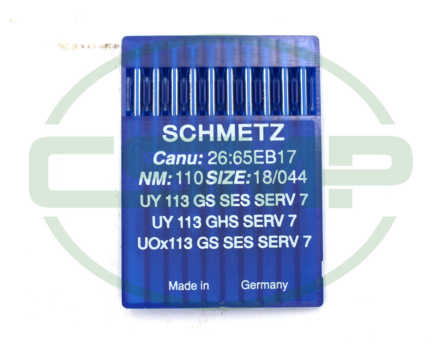 UY113GS SES SERV7 SIZE 110 PACK OF 10 NEEDLES DISCONTINUED