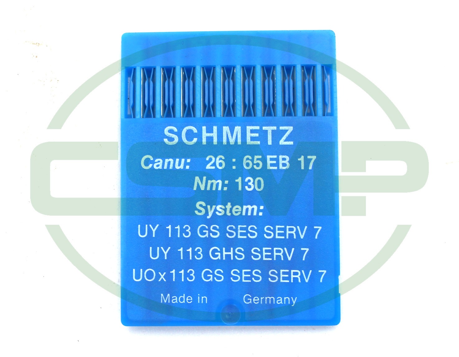 UY113GS SES SERV7 SIZE 130 PACK OF 10 NEEDLES SCHMETZ