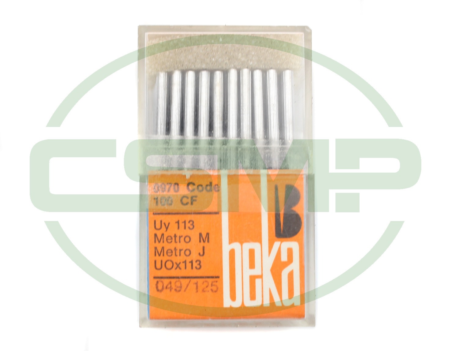 UY113GS SIZE 125 PACK OF 10 NEEDLES BEKA DISCONTINUED