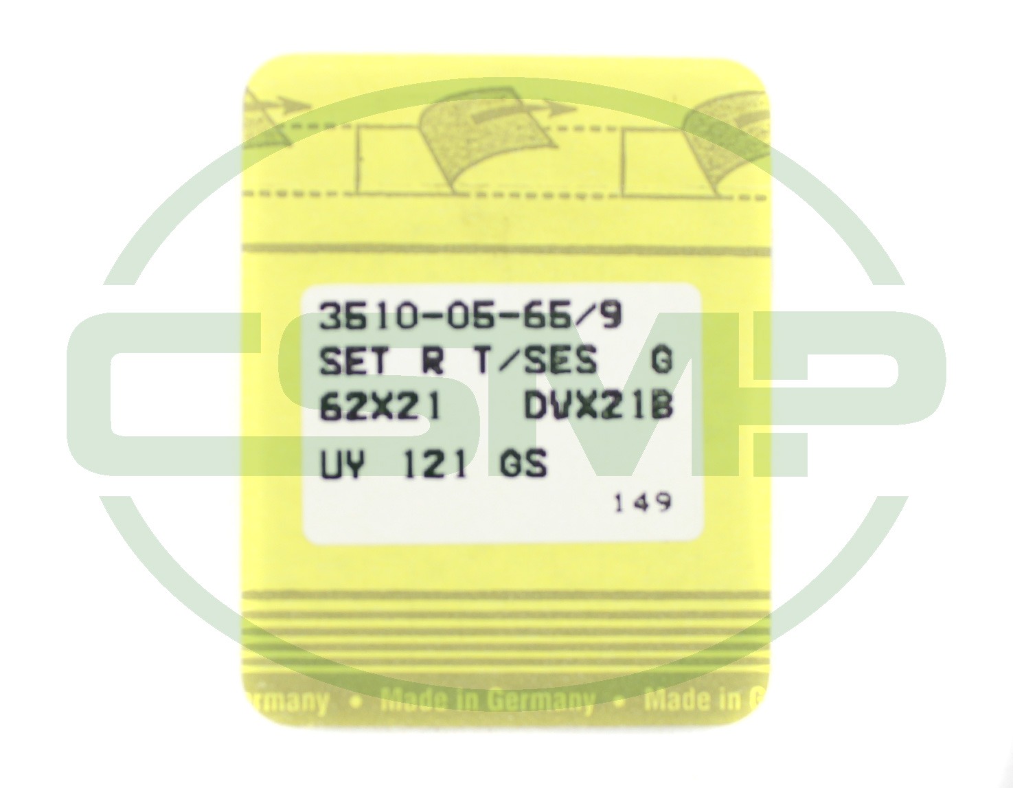 UY121GSSESX65 SINGER PACK OF 10 NEEDLES 3510-05 DISCONTINUED