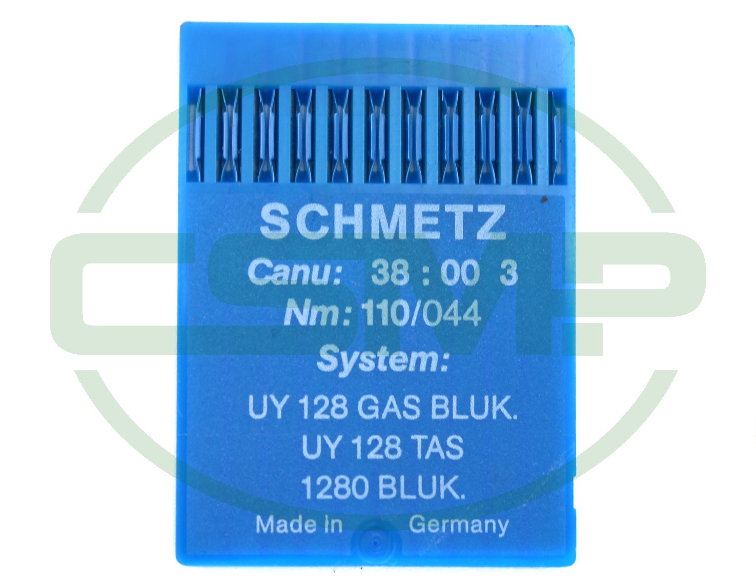 UY128GAS BLUKOLD SIZE 110 PACK OF 10 NEEDLES SCHMETZ DISCONTINUED
