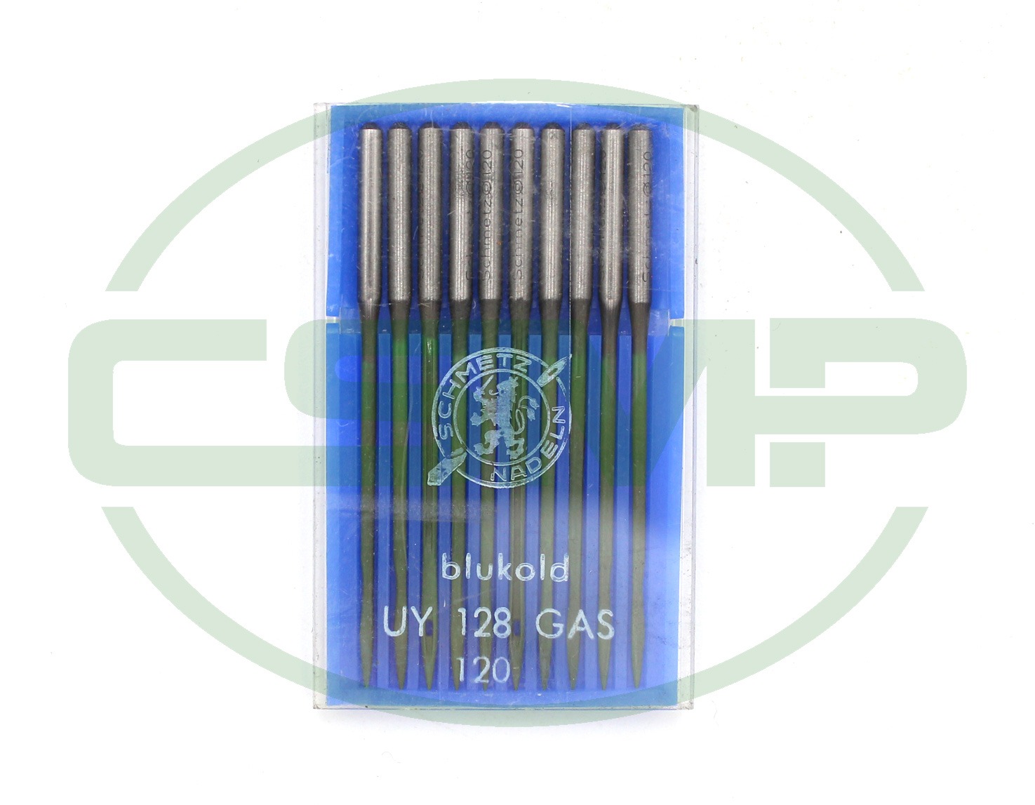 UY128GAS BLUKOLD SIZE 120 PACK OF 10 NEEDLES SCHMETZ DISCONTINUED