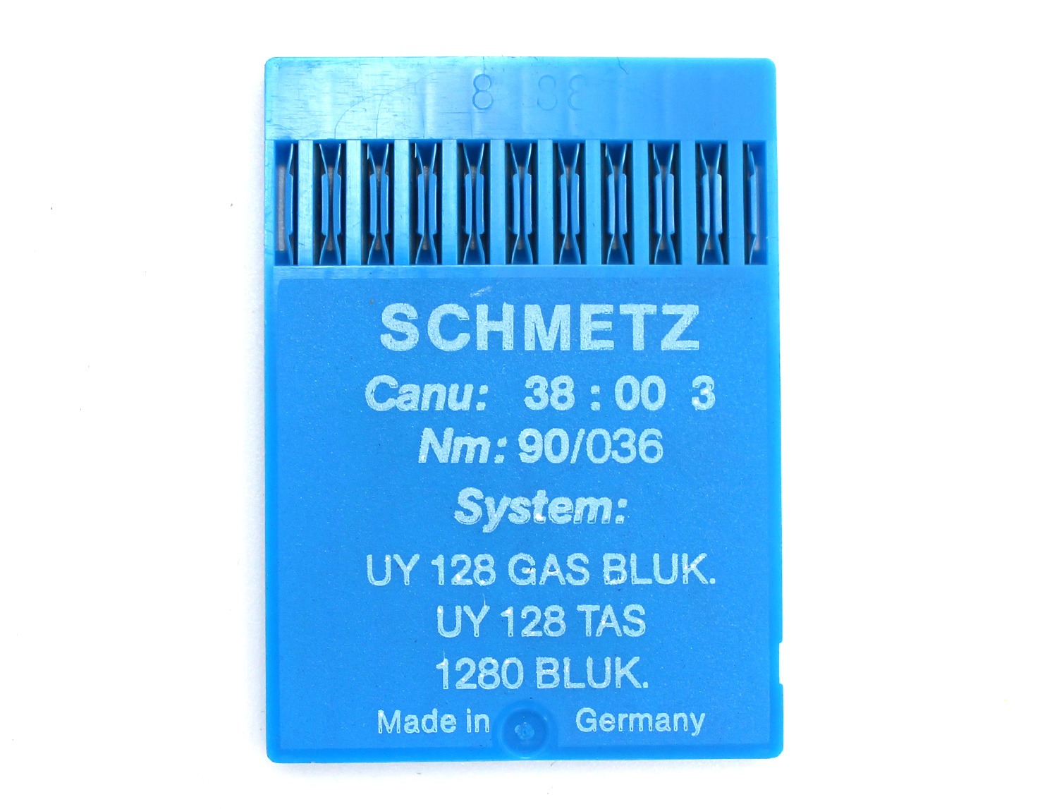 UY128GAS BLUKOLD SIZE 90 PACK OF 10 NEEDLES SCHMETZ DISCONTINUED