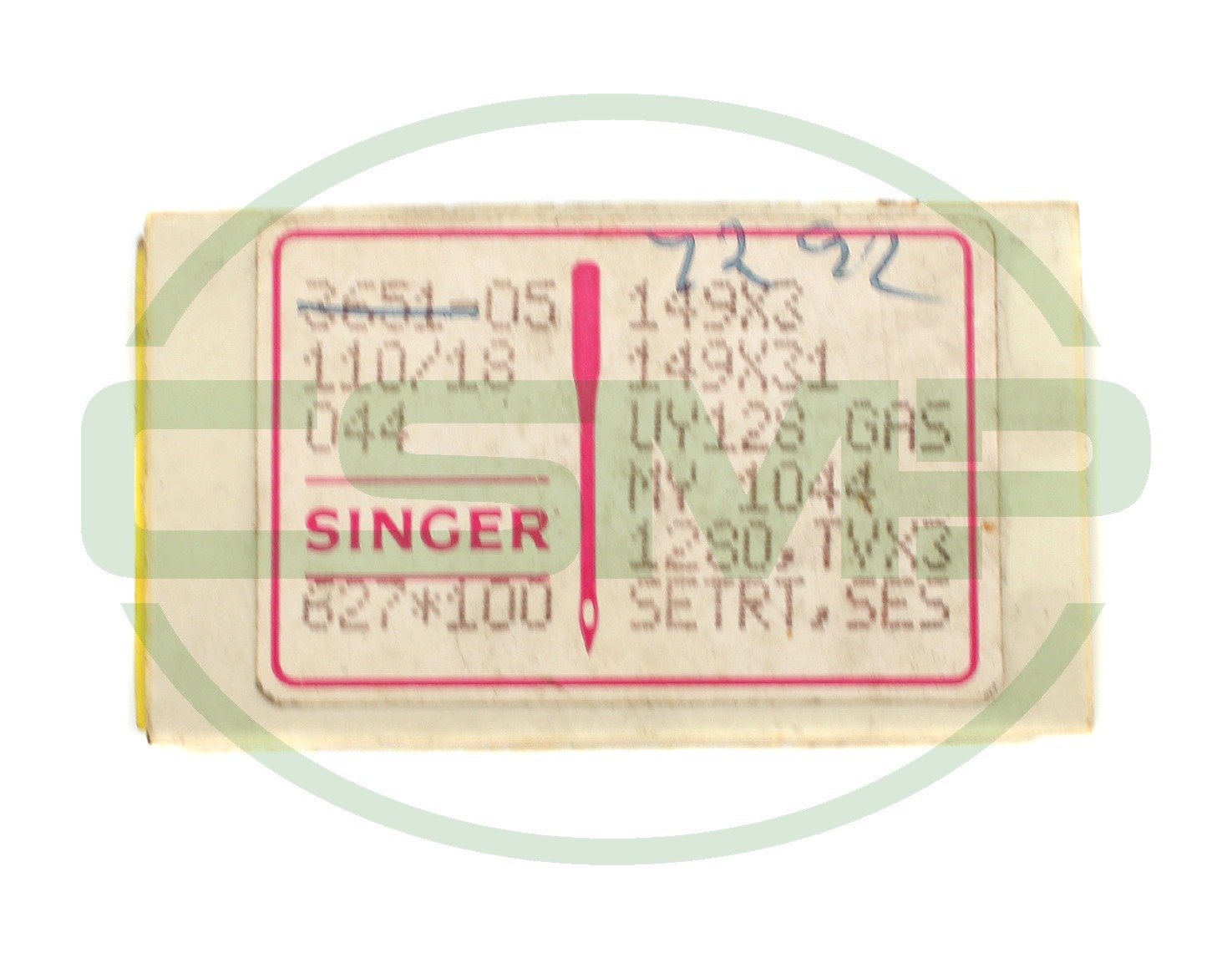 UY128GAS SIZE 110 PACK OF 10 NEEDLES SINGER DISCONTINUED