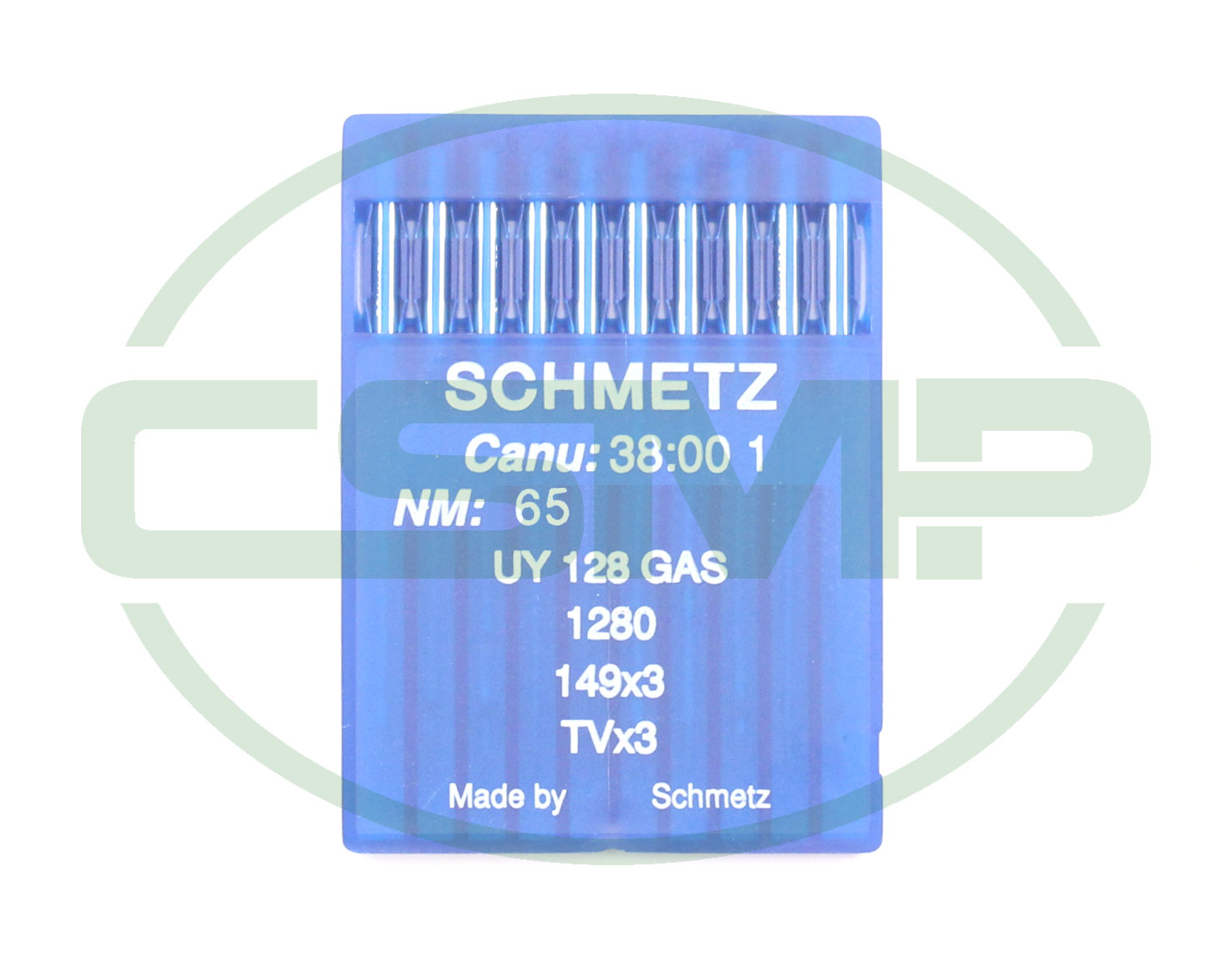 UY128GAS SIZE 65 PACK OF 10 NEEDLES SCHMETZ