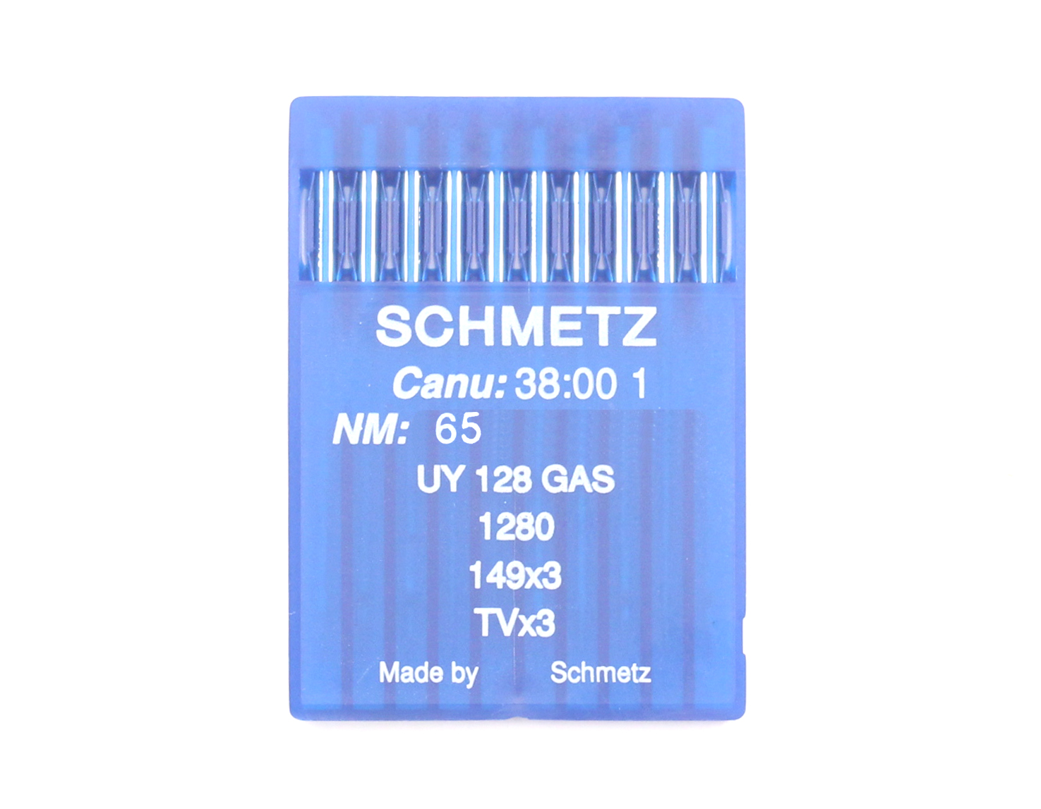 UY128GAS SIZE 65 PACK OF 10 NEEDLES SCHMETZ