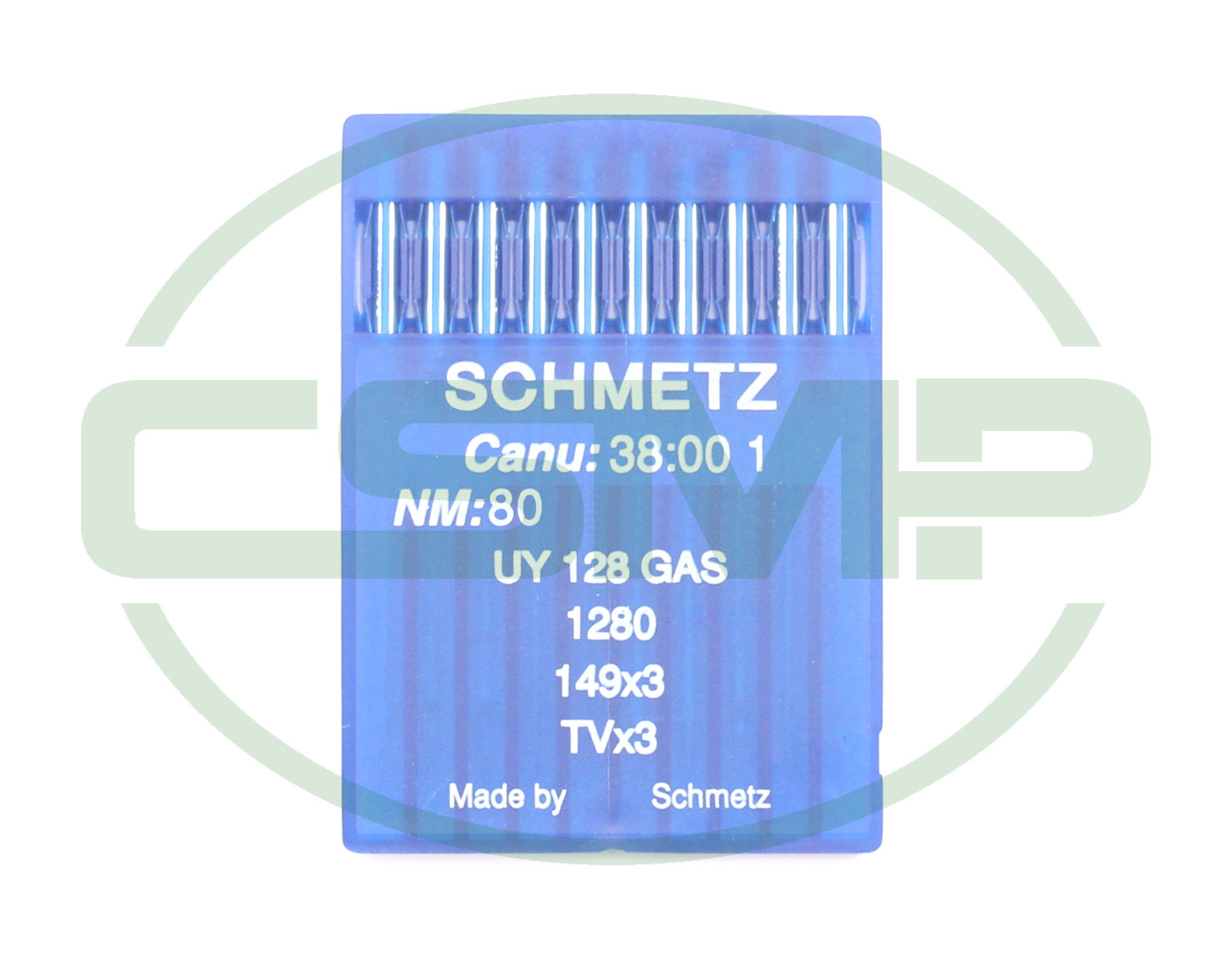UY128GAS SIZE 80 PACK OF 10 NEEDLES SCHMETZ