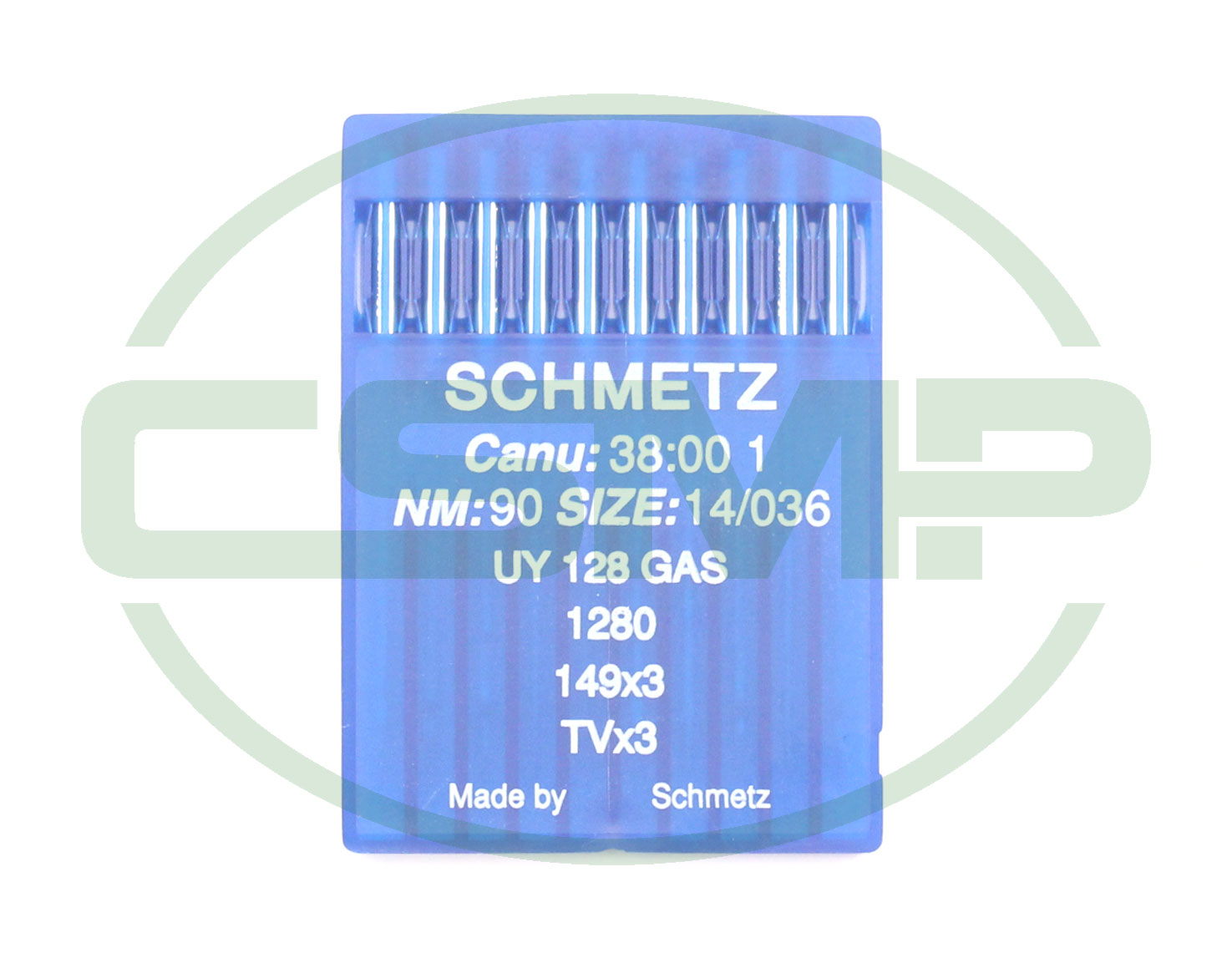 UY128GAS SIZE 90 PACK OF 10 NEEDLES SCHMETZ