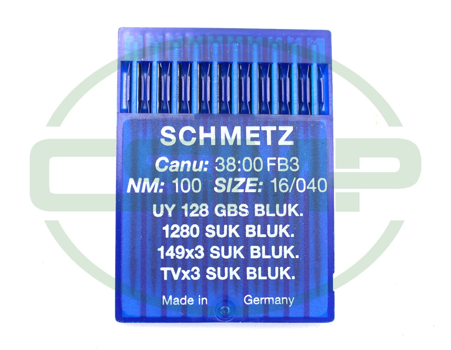 UY128GBS BLUKOLD SIZE 100 PACK OF 10 NEEDLES