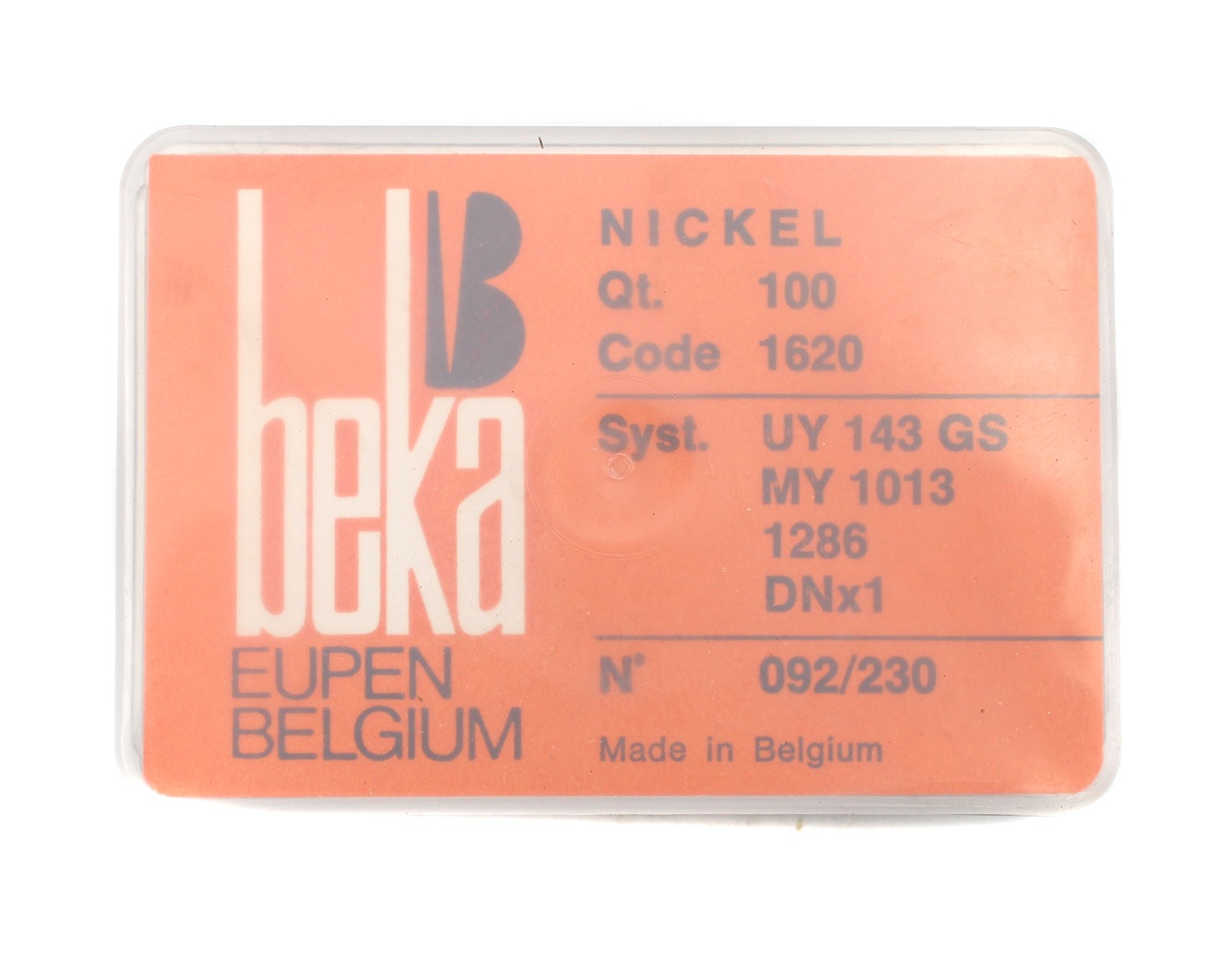UY143GS SIZE 230 PACK OF 10 NEEDLES BEKA DISCONTINUED
