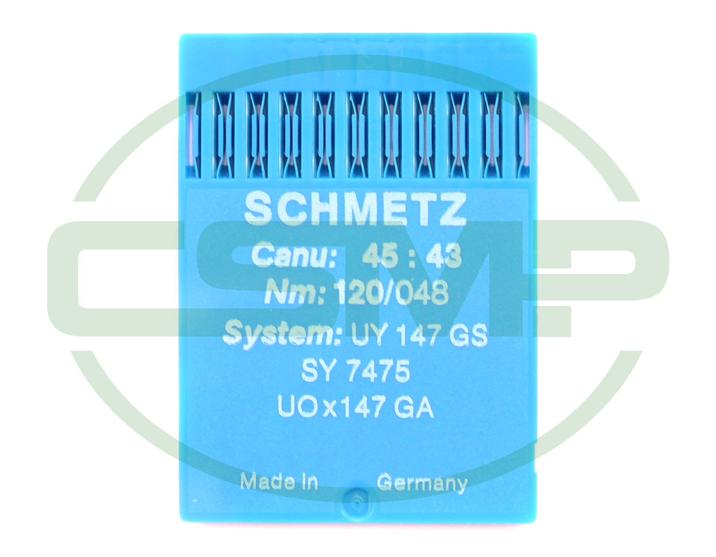 UY147GS SIZE 120 PACK OF 10 NEEDLES SCHMETZ