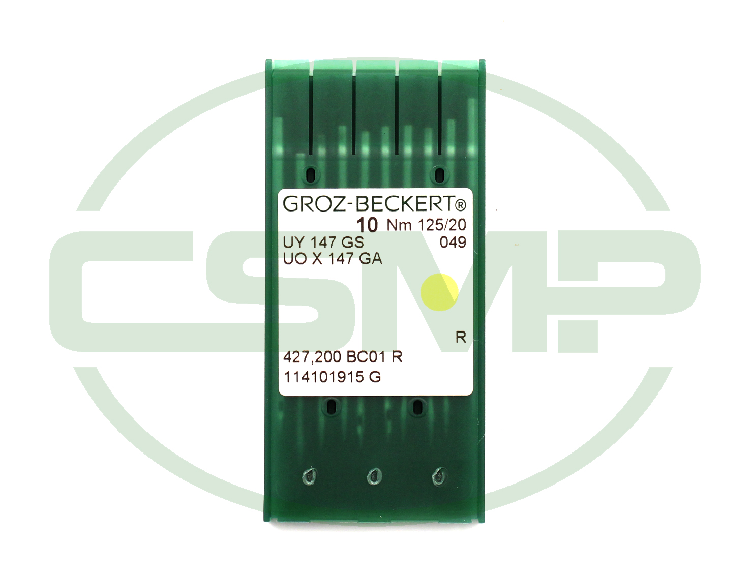 UY147GS SIZE 125 PACK OF 10 NEEDLES GROZ BECKERT