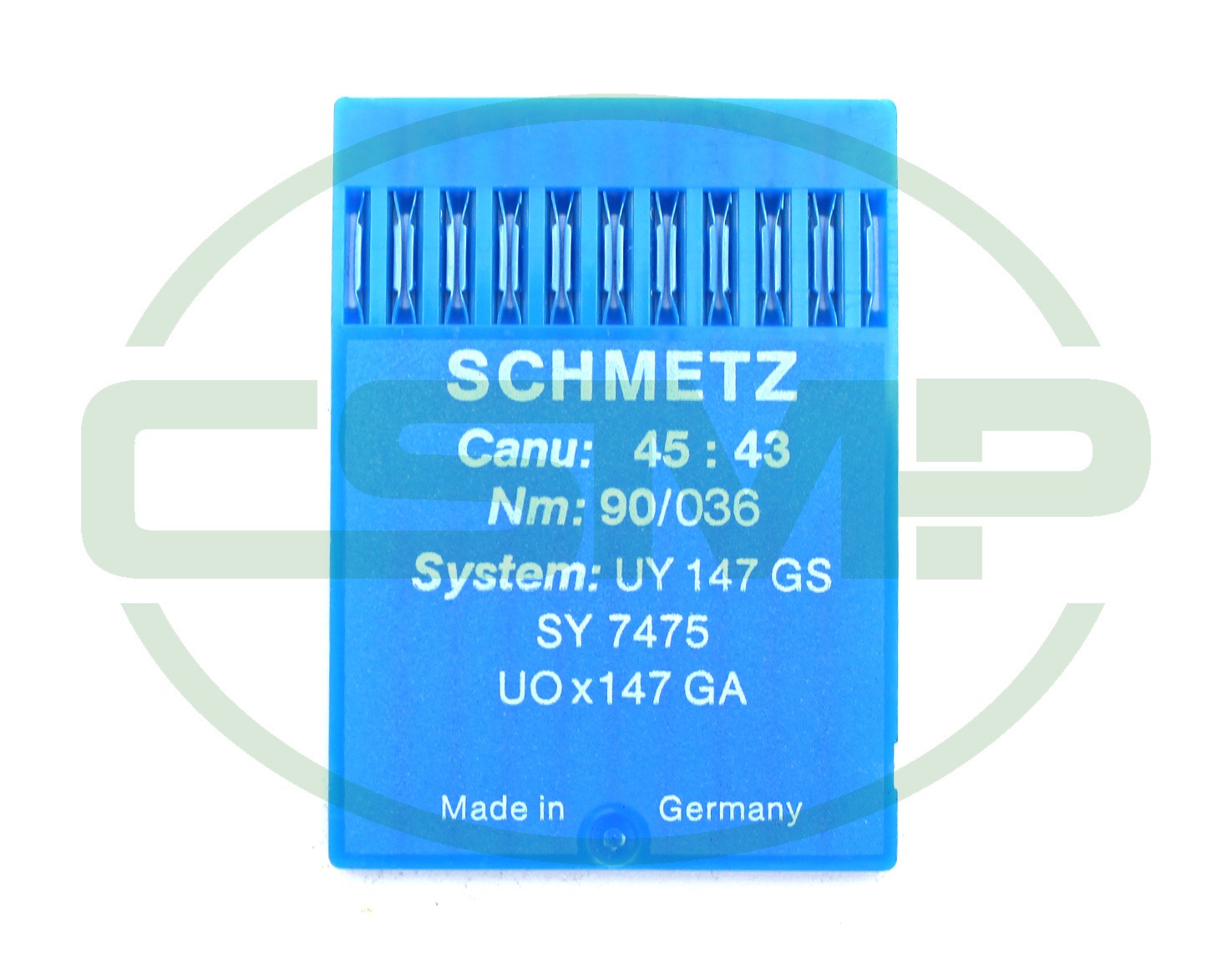 UY147GS SIZE 90 PACK OF 10 NEEDLES SCHMETZ DISCONTINUED