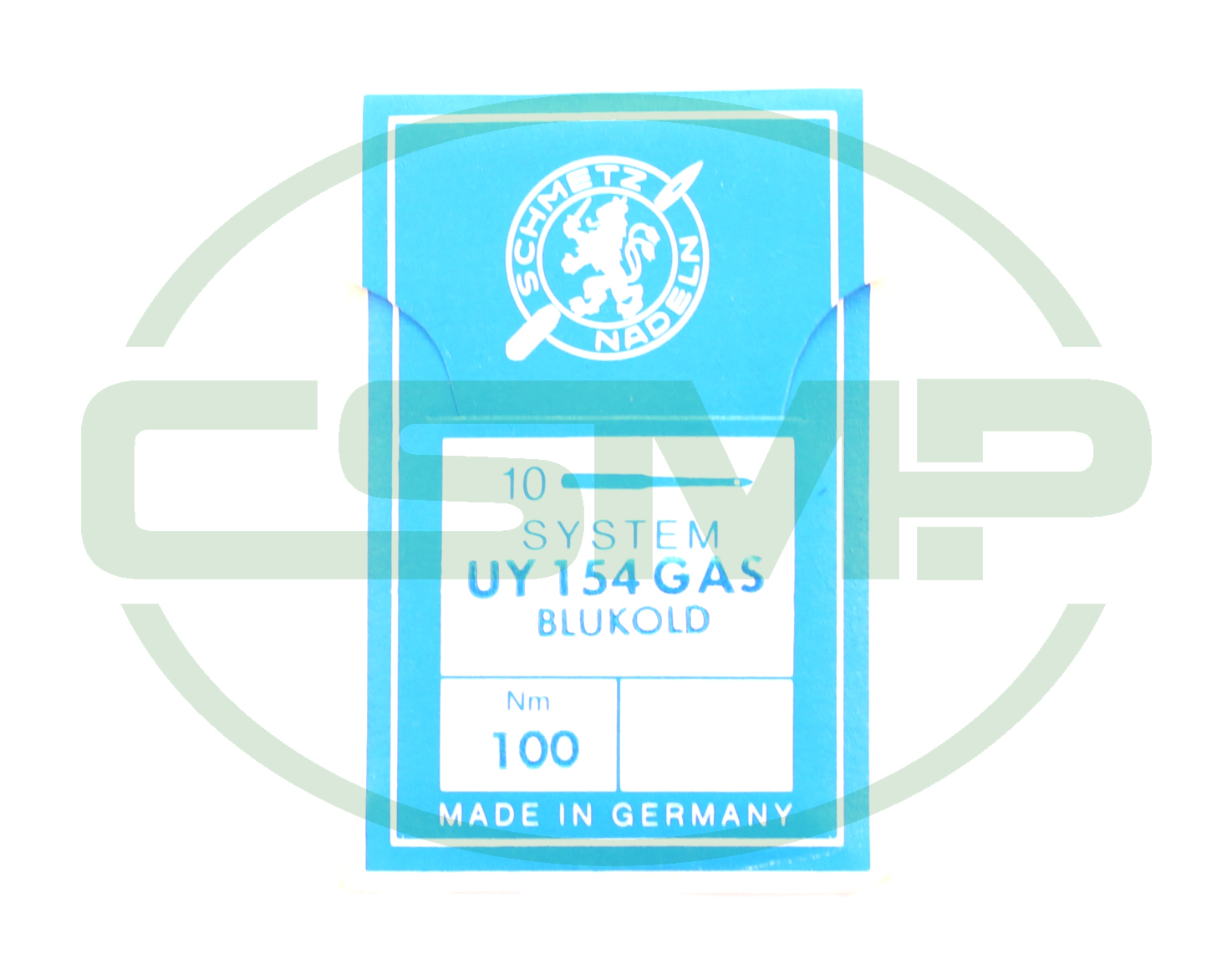 UY154 GAS BLUKOLD SIZE 100 PACK OF 10 NEEDLES SCHMETZ DISCONTINUED