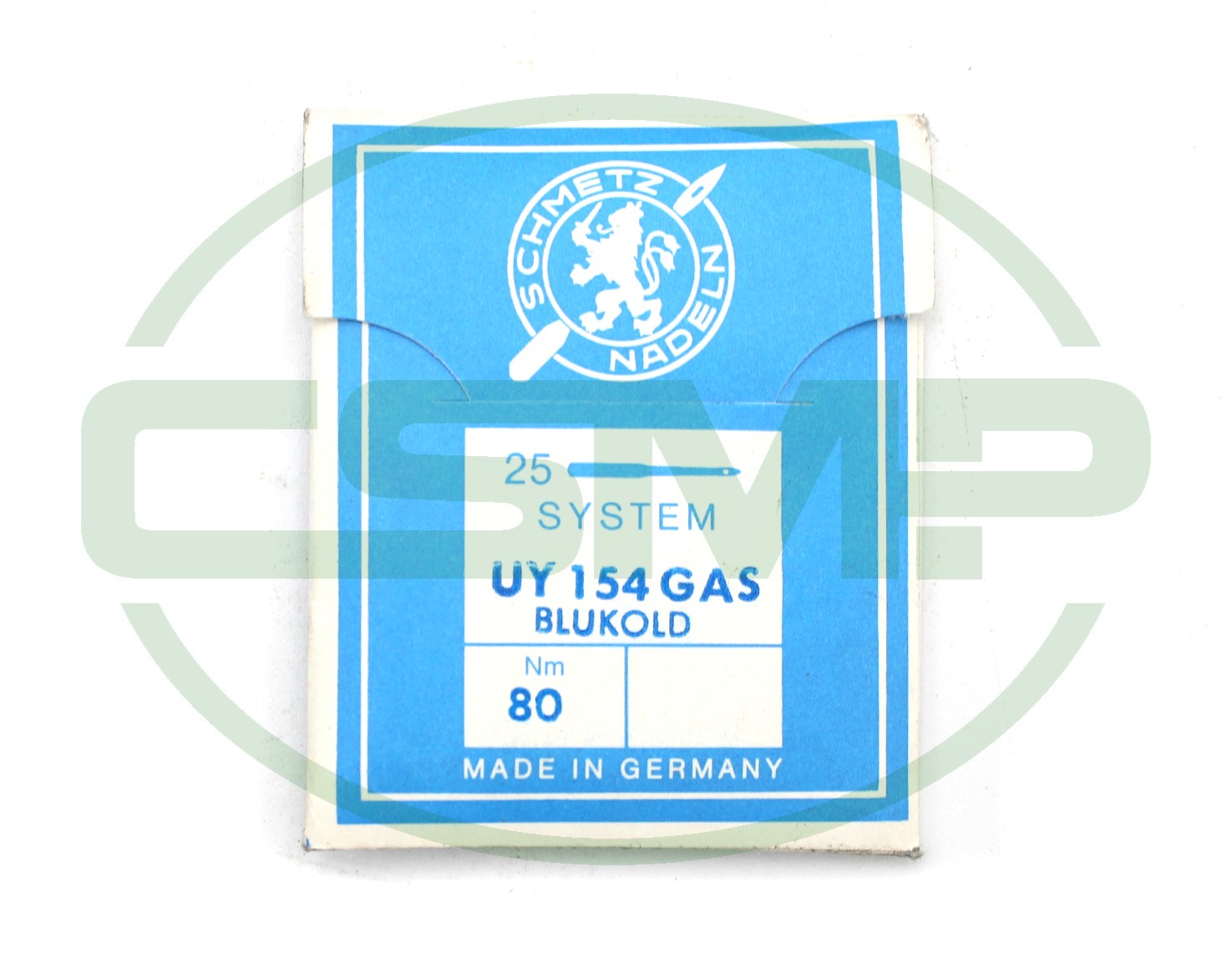 UY154 GAS BLUKOLD SIZE 80 PACK OF 10 NEEDLES SCHMETZ DISCONTINUED
