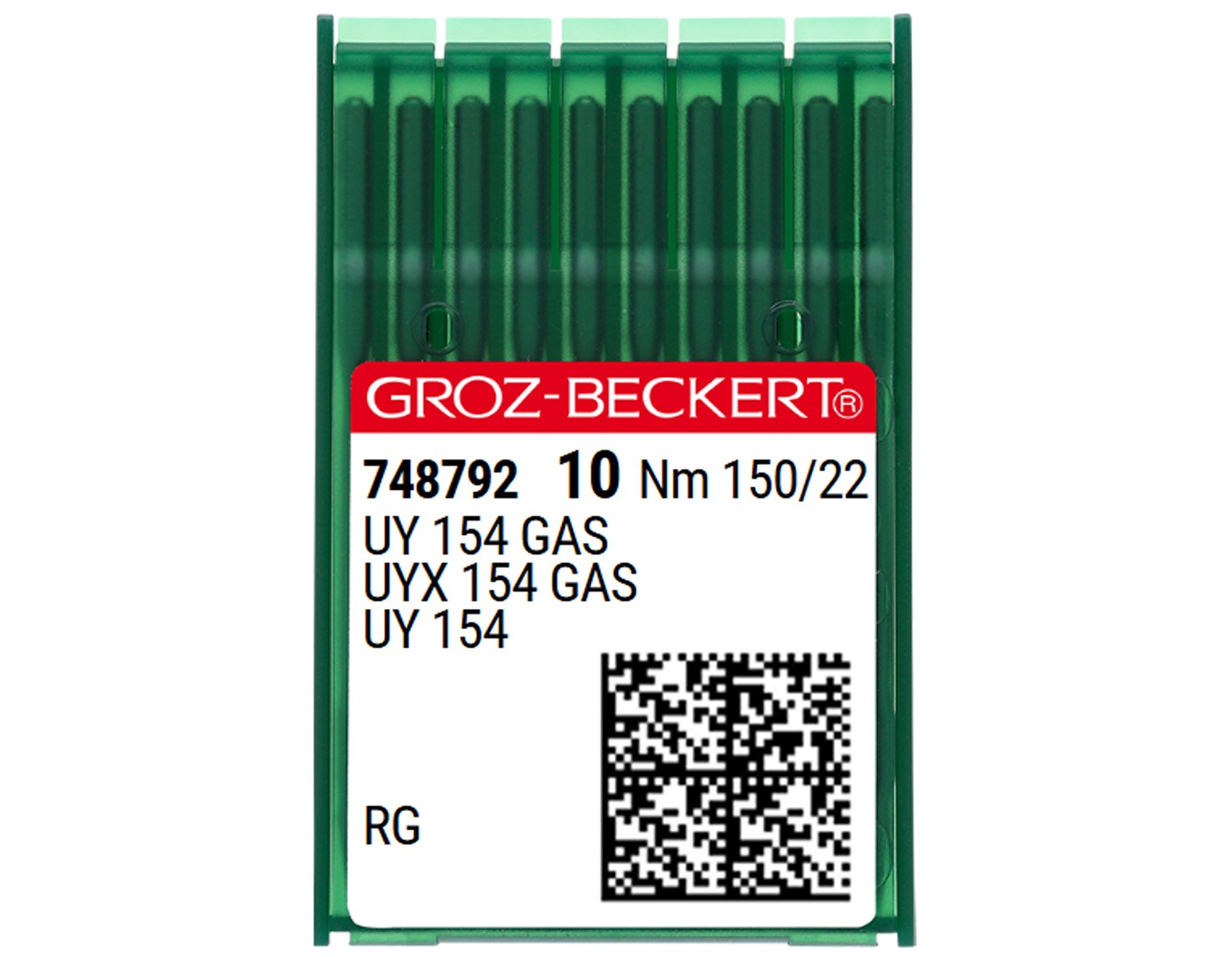 UY154GAS SIZE 150 PACK OF 10 NEEDLES GROZ BECKERT