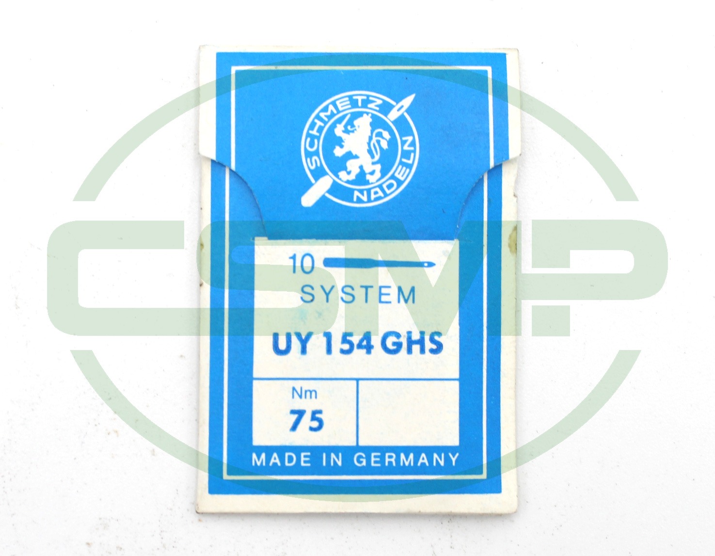 UY154GHS SIZE 75 PACK OF 10 NEEDLES SCHMETZ