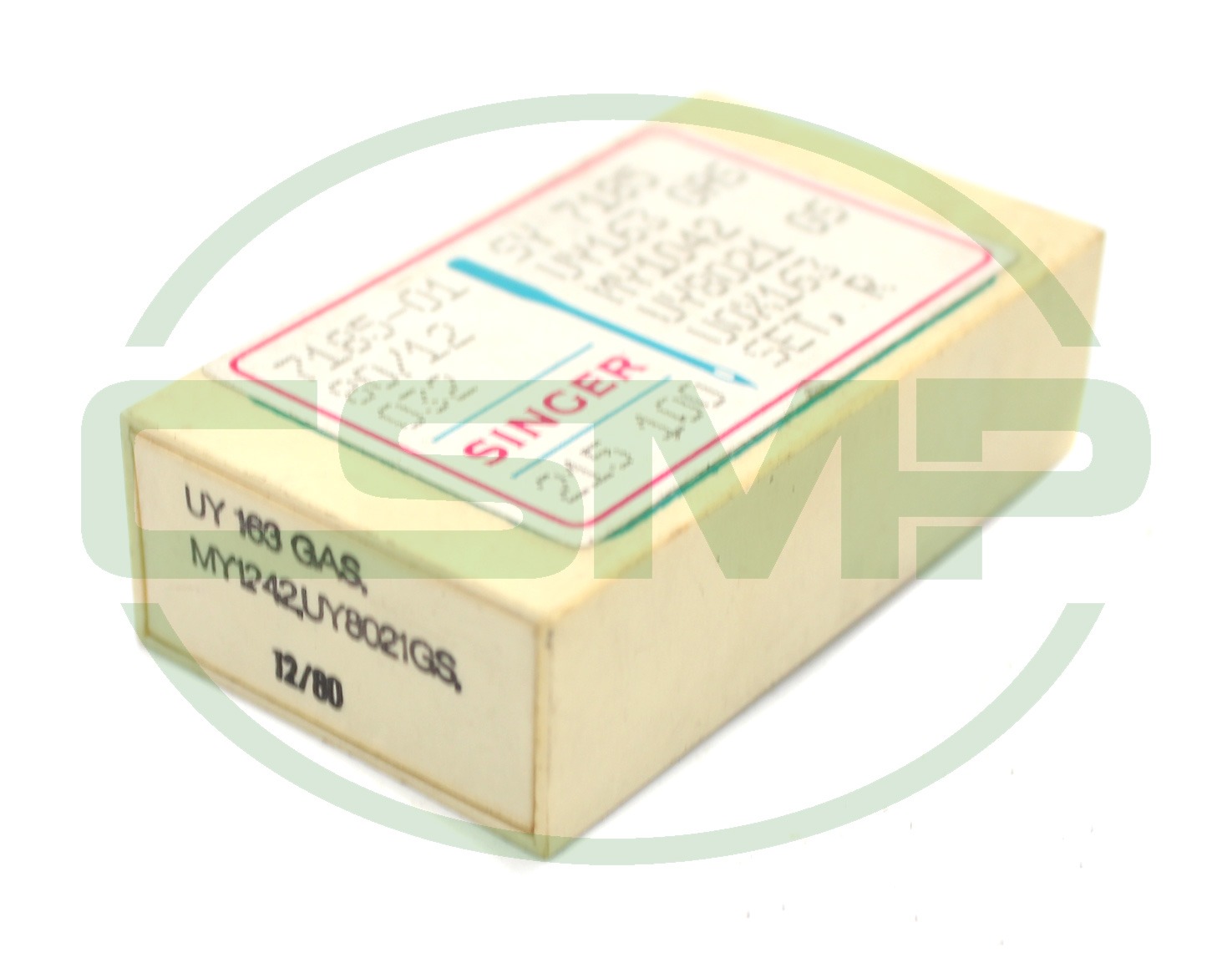 UY163 GAS SIZE 80 PACK OF 10 NEEDLES SINGER