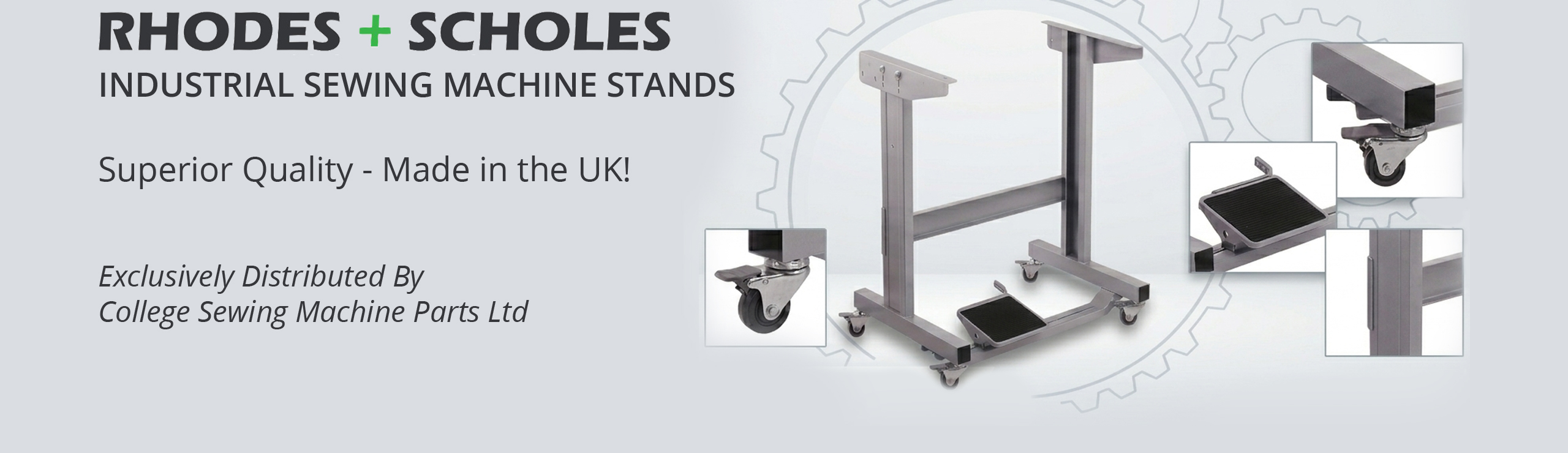 Rhodes and Scholes - Sewing Machine Unit Stands