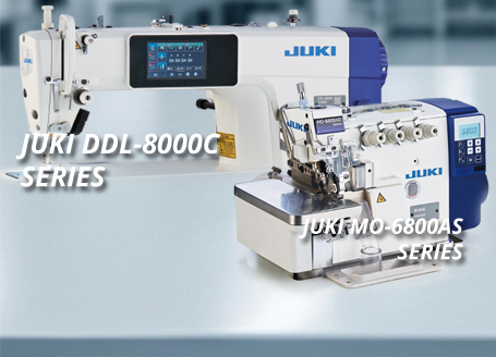 New Juki Models, DDL-8000C and MO-6800AS