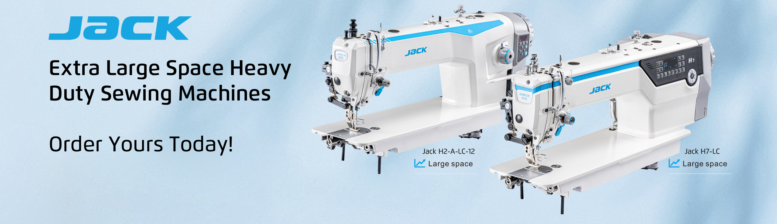 Jack Heavy Duty LARGE AREA Sewing Machines