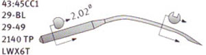 43:45CC1 29BL Schmetz Needles 43:45CC1 29BL Schmetz Needles